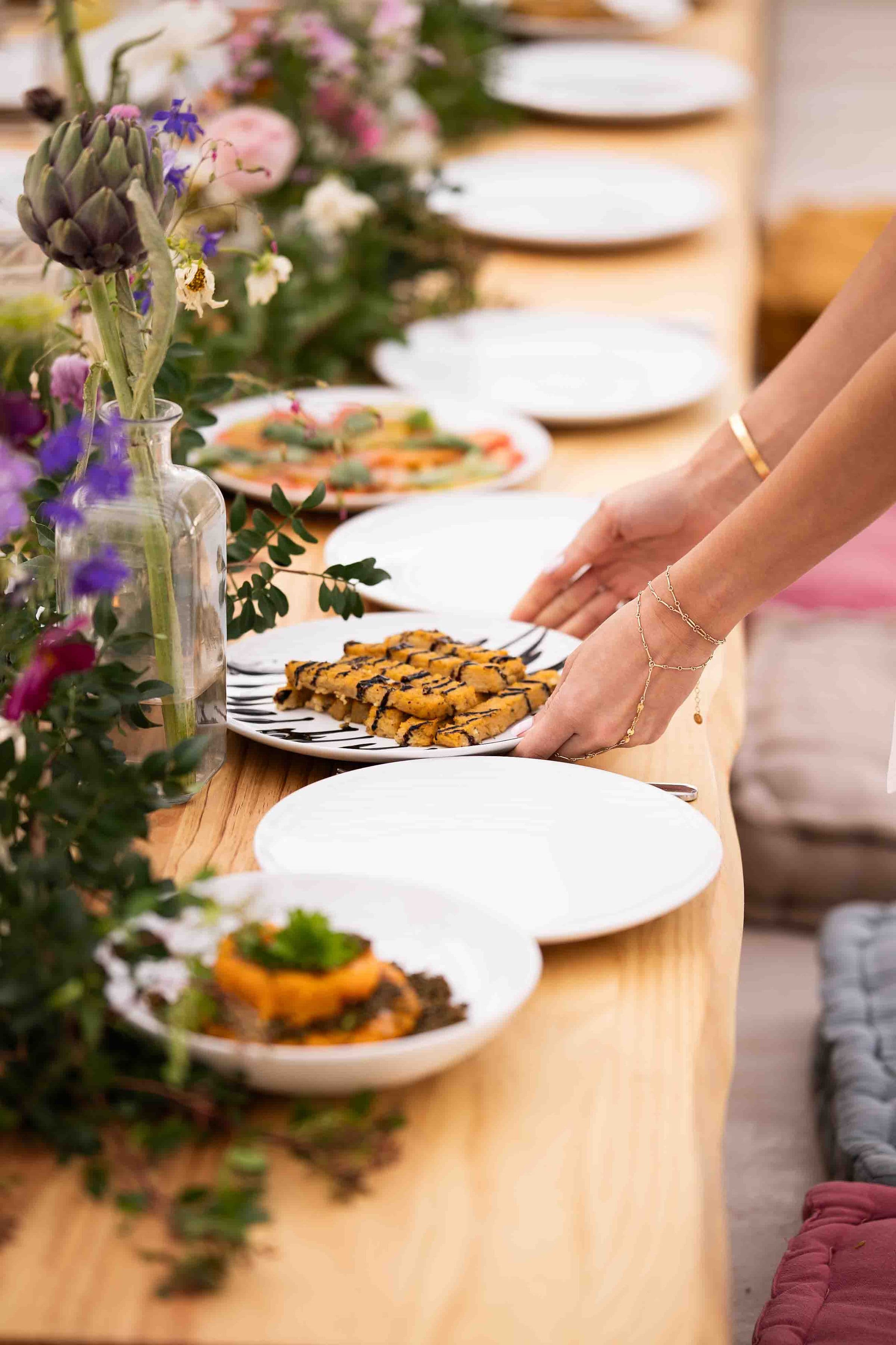 Beautiful food presentation